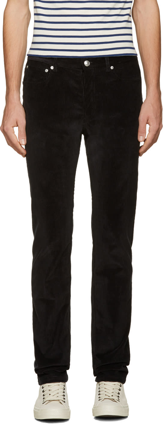 A.p.c. Black Petit New Standard Trousers
