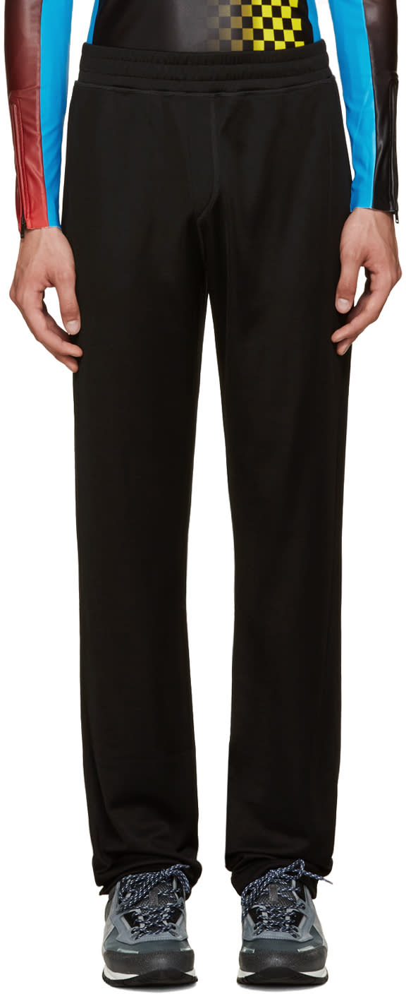 Lanvin Black Jersey Lounge Pants
