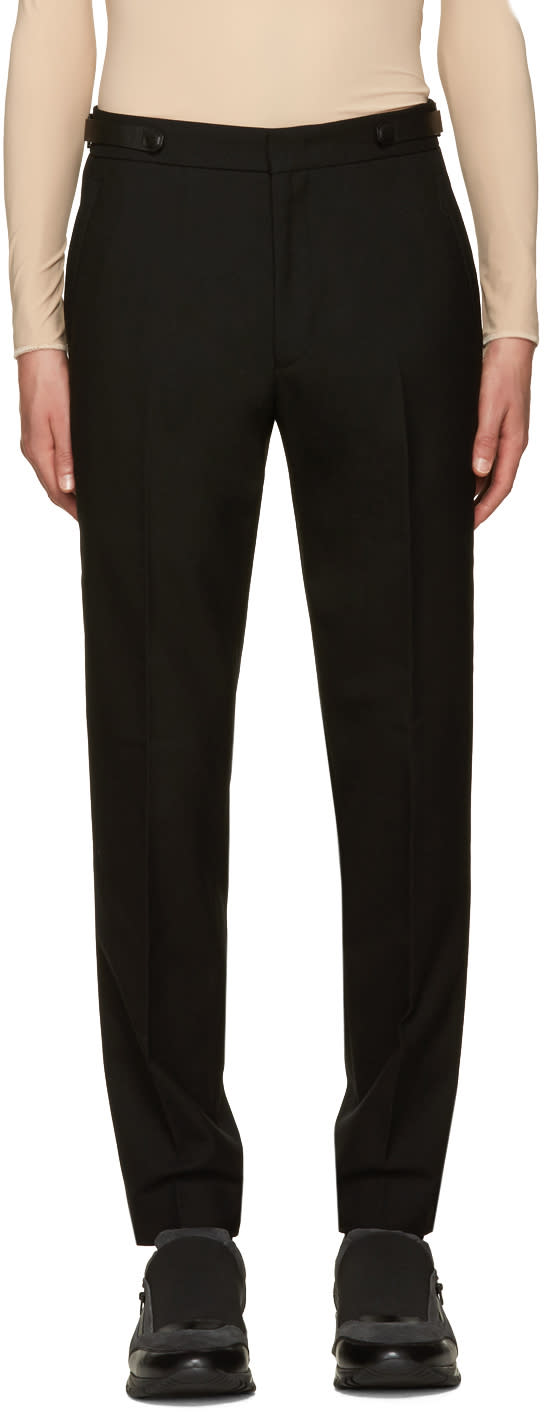 Juun.j Black Wool Trousers