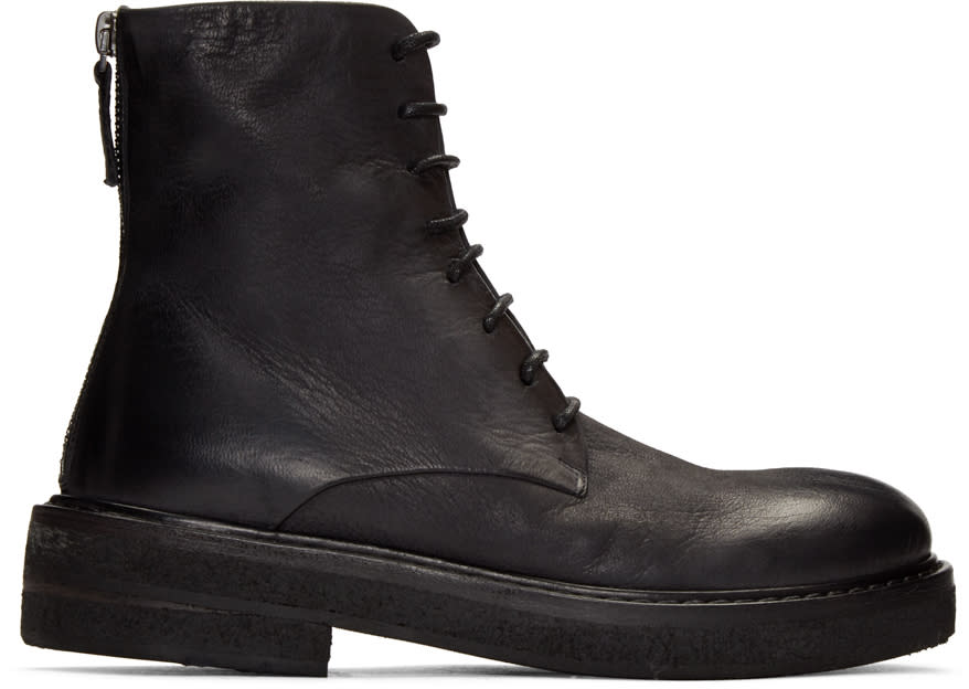 Marsell Black Parruca Boots