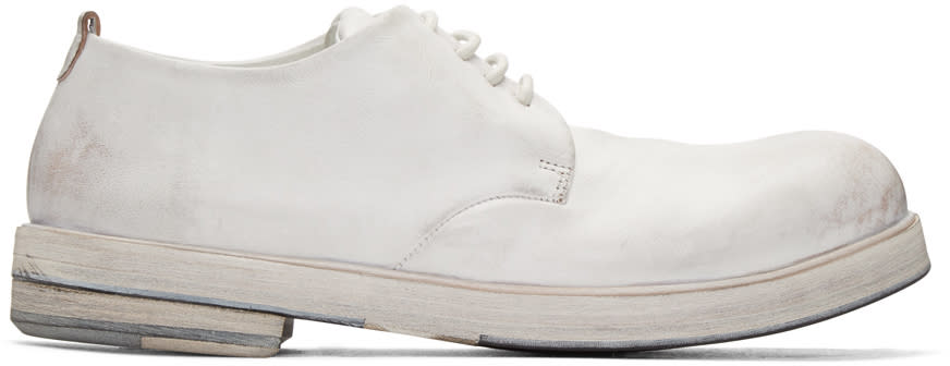 Marsell White Zucca Zeppa Derbys