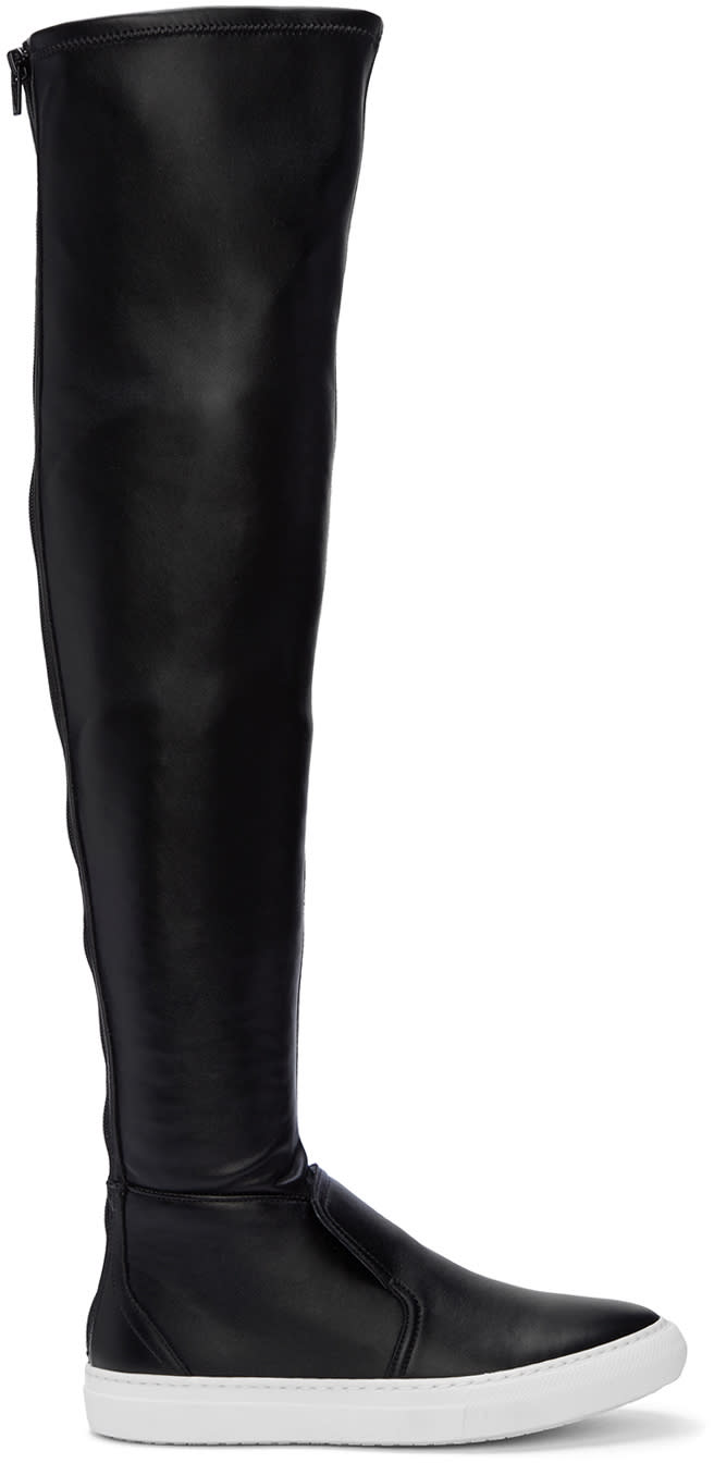 Pierre Hardy Black Fetish Skate Boots