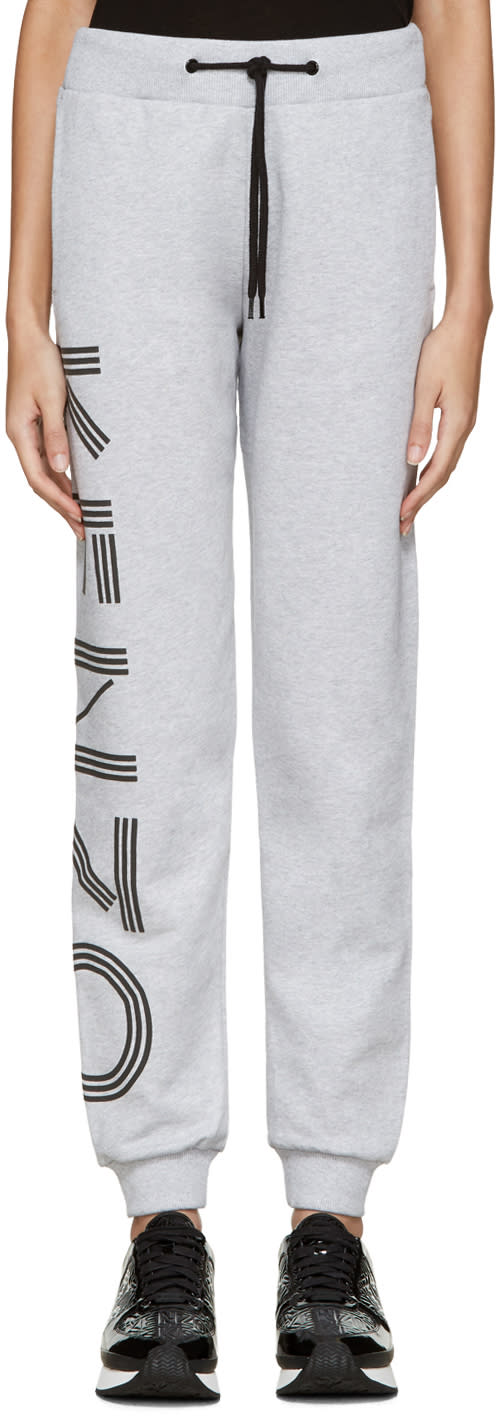 Kenzo Grey Logo Lounge Pants