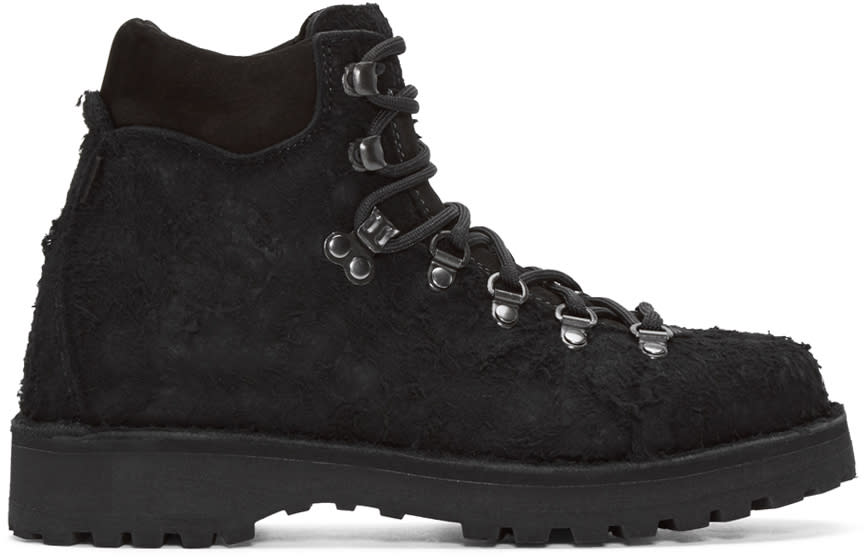 Diemme Black Shaggy Mohawk Roccia Boots