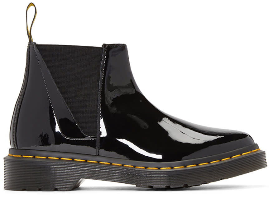 Dr. Martens Black Bianca Chelsea Boots