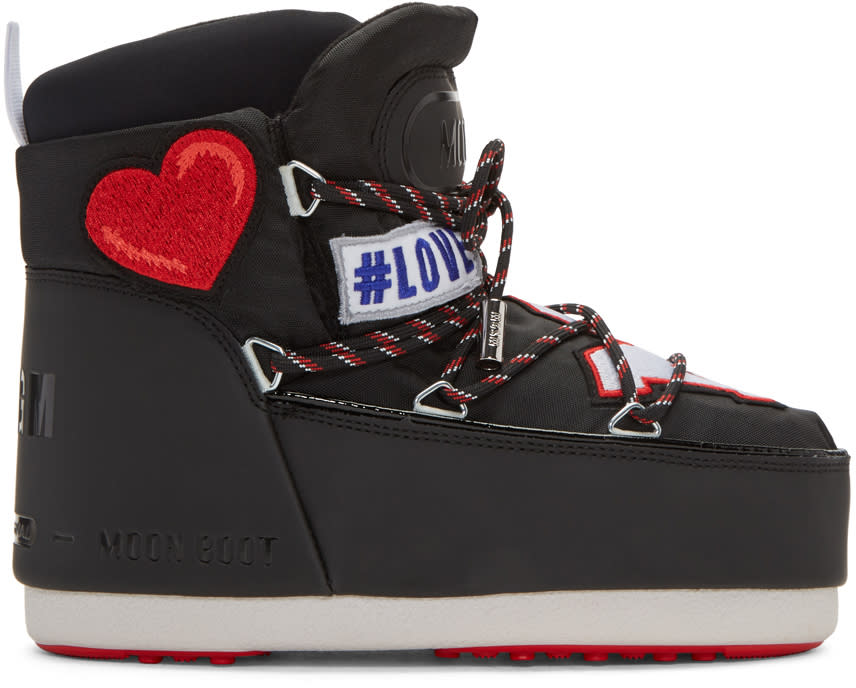 Msgm Black Moon Boot Edition Boots