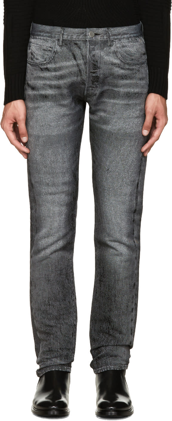 Calvin Klein Collection Grey Skinny Jeans