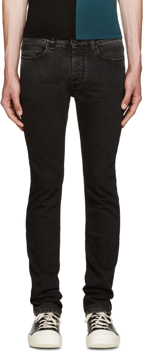 Marcelo Burlon County Of Milan Black Slim Jeans
