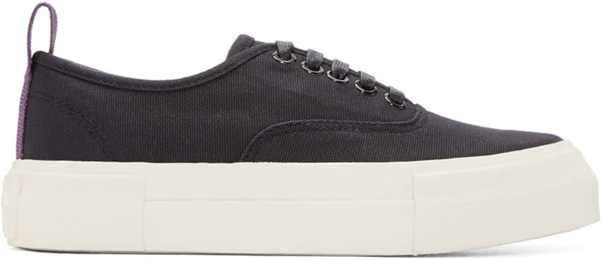 Eytys Black Canvas Mother Sneakers