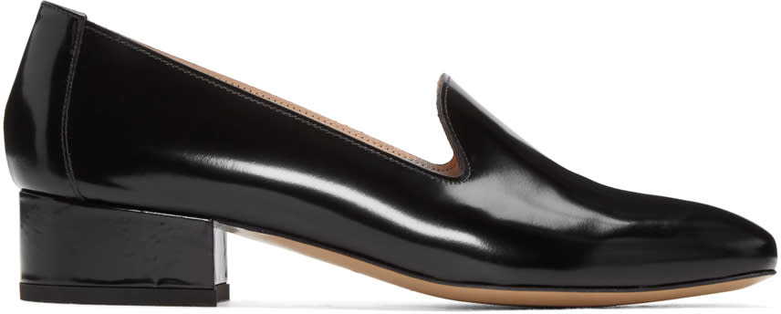 Mansur Gavriel Black Venetian Loafers