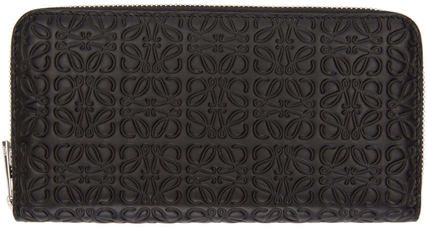 Loewe Black Monogram Wallet
