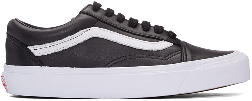 Vans Black Og Old Skool Lx Sneakers