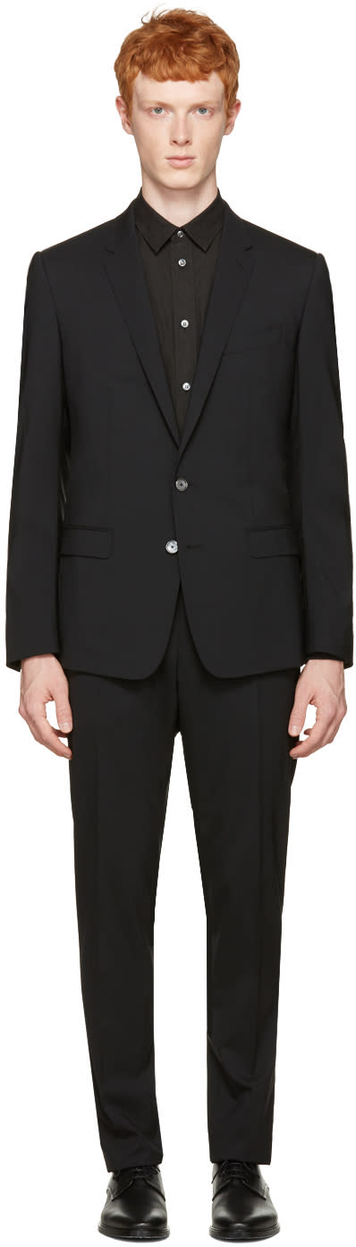 Dolce and Gabbana Black Martini Suit