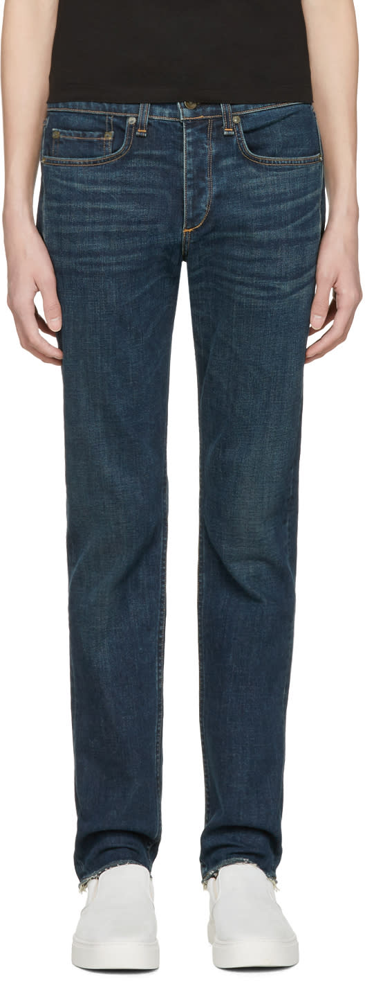 Rag and Bone Indigo Standard Issue Fit 2 Jeans