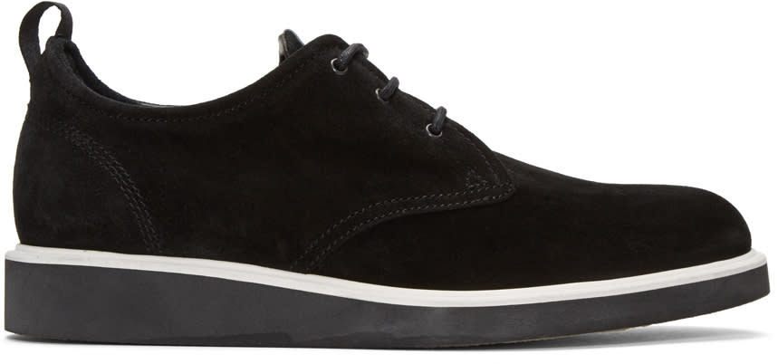 Rag and Bone Black Suede Elliot Oxfords