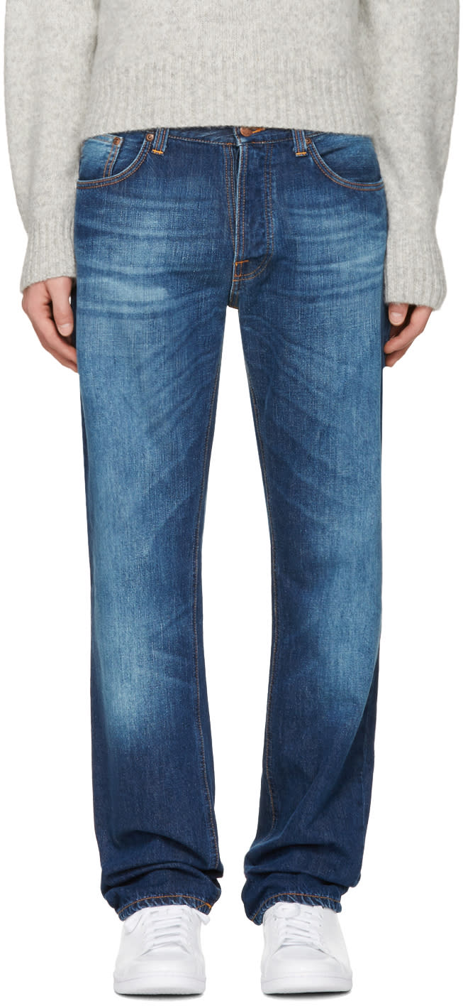Nudie Jeans Indigo Loose Leif Jeans