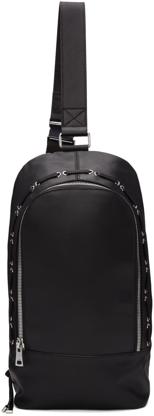 Diesel Black Gold ブラック レザー スモール バックパック