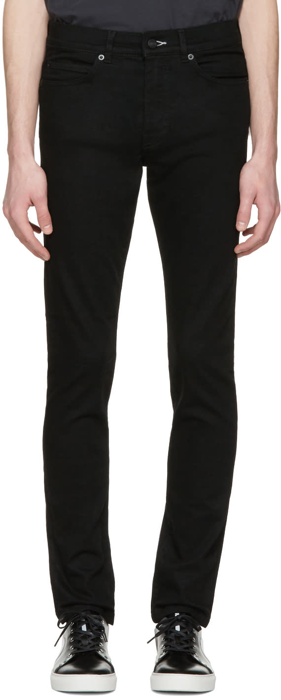 Mcq Alexander Mcqueen Black Strummer 01 Jeans