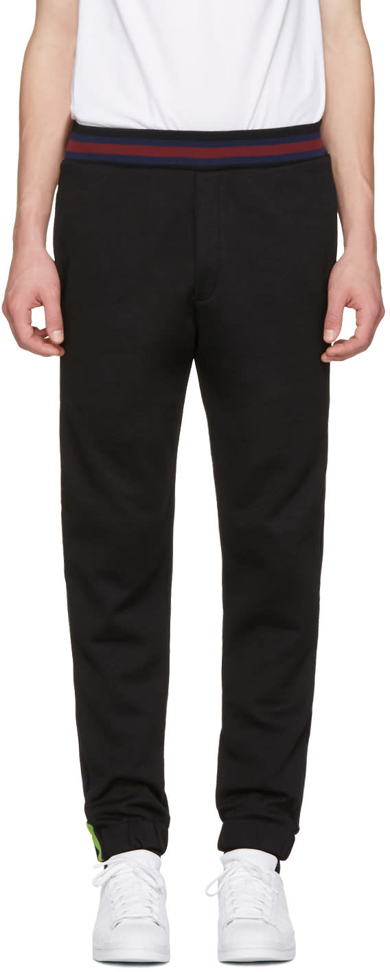 Mcq Alexander Mcqueen Black Cycle Lounge Pants