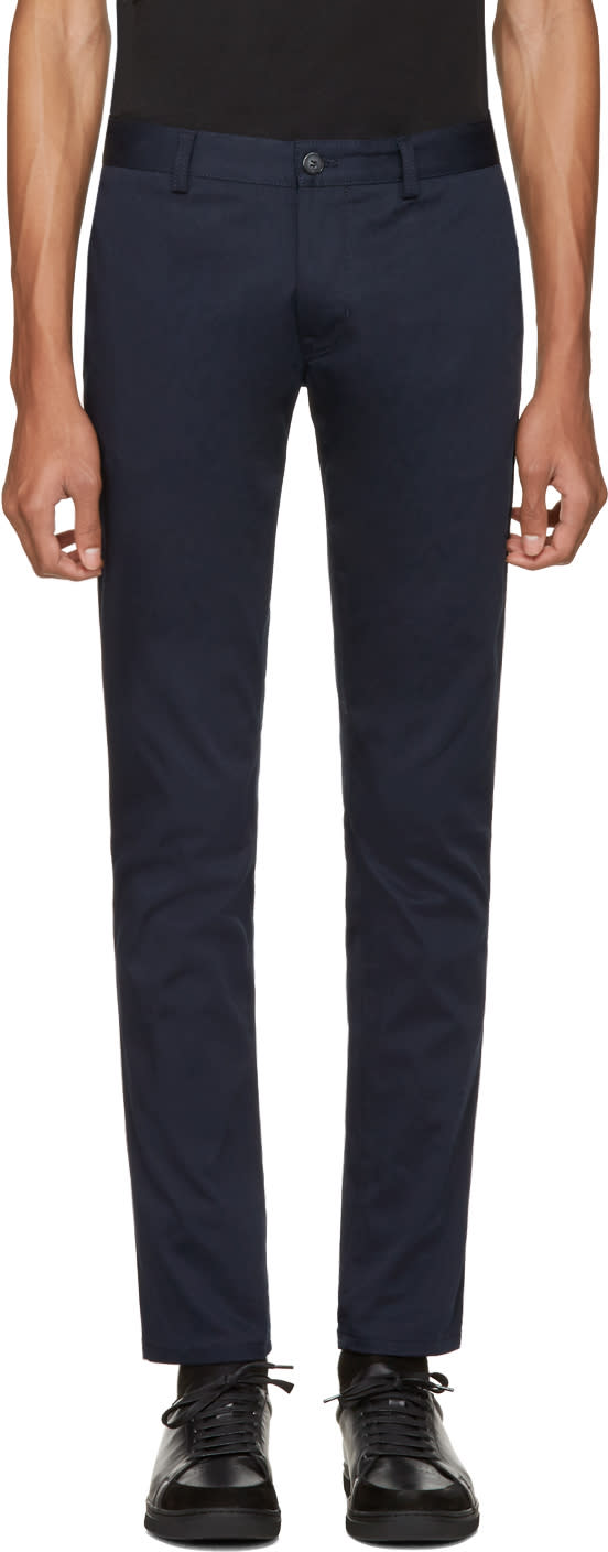 Tiger Of Sweden Navy Transit Chino Trousers
