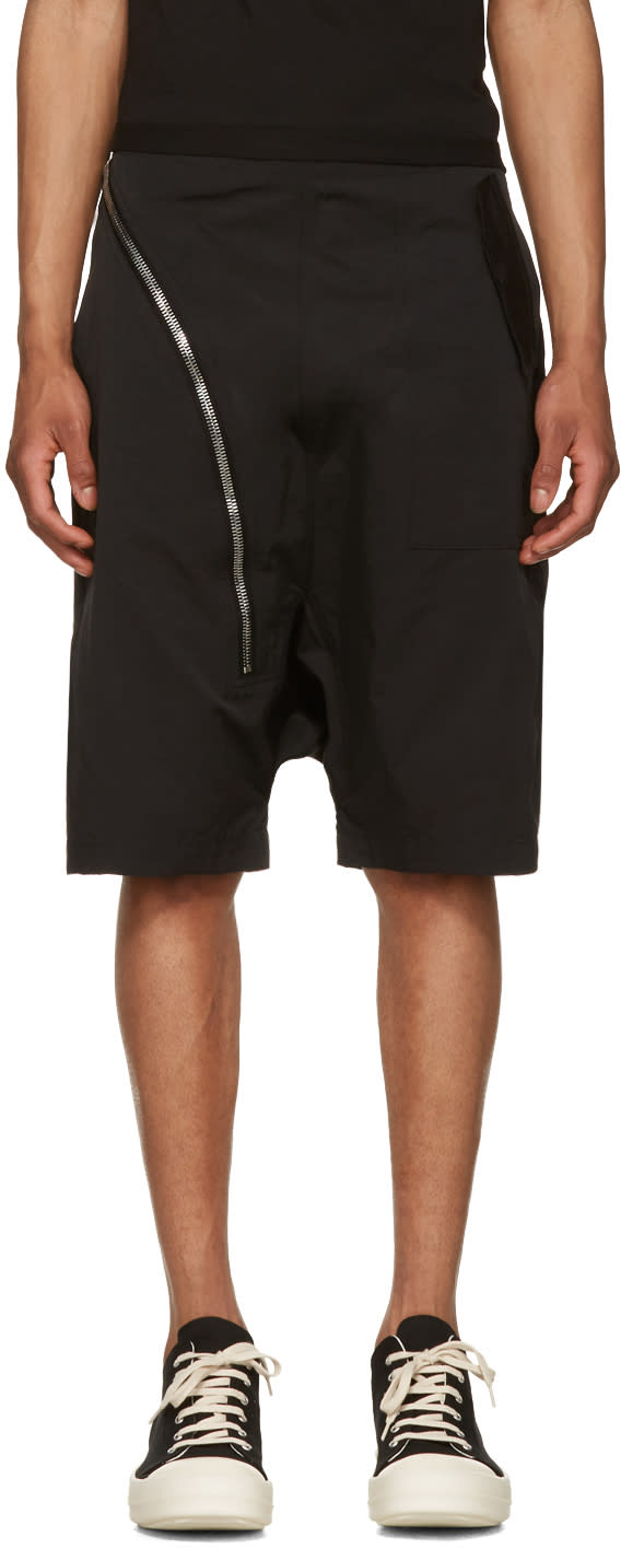 Rick Owens Drkshdw Black Aircut Pods Shorts