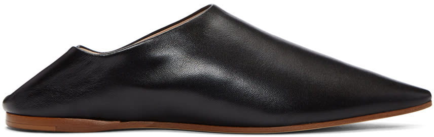 Acne Studios Black Amina Flats