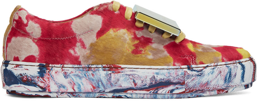 Acne Studios Muticolor Adriana Tie Dye Sneakers