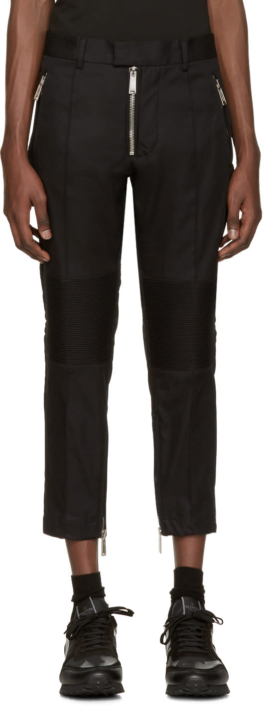 Dsquared2 Black Military Trousers