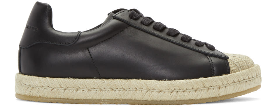 Alexander Wang Black Rian Espadrille Sneakers