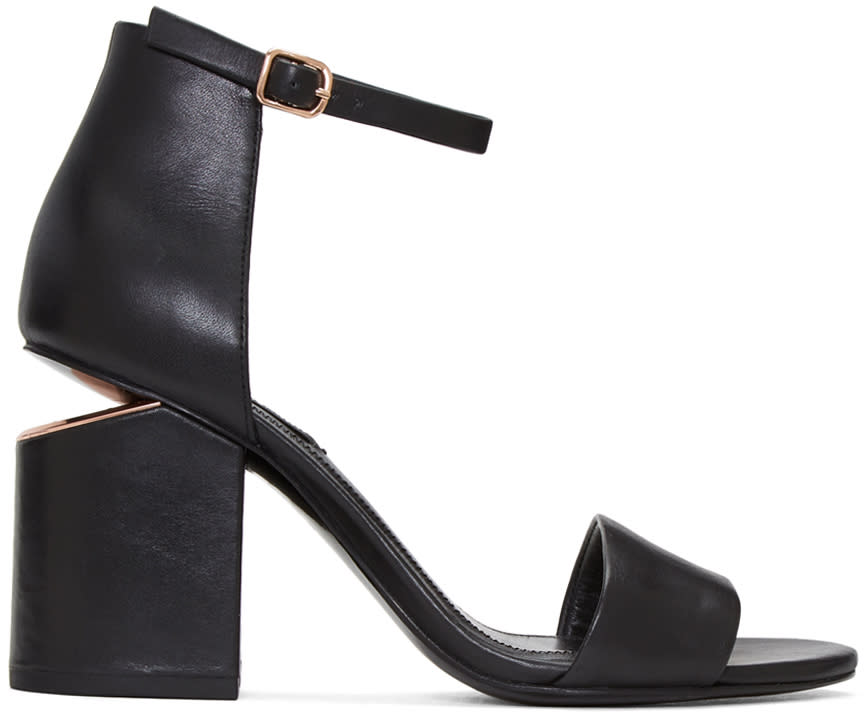 Alexander Wang Black Abby Sandals