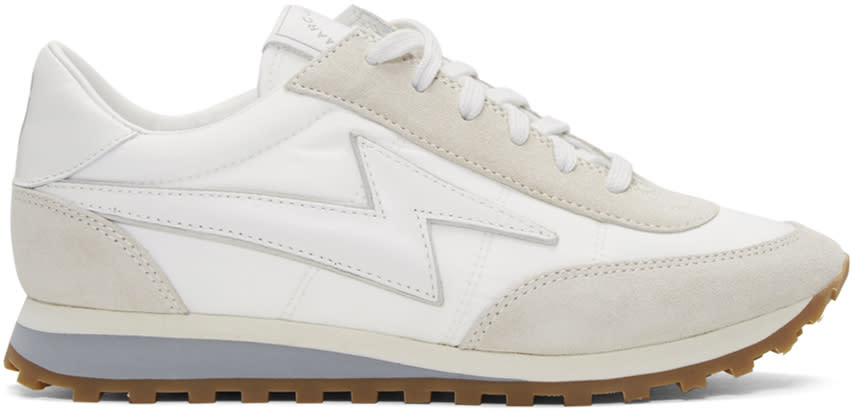 Marc Jacobs White Astor Jogger Sneakers