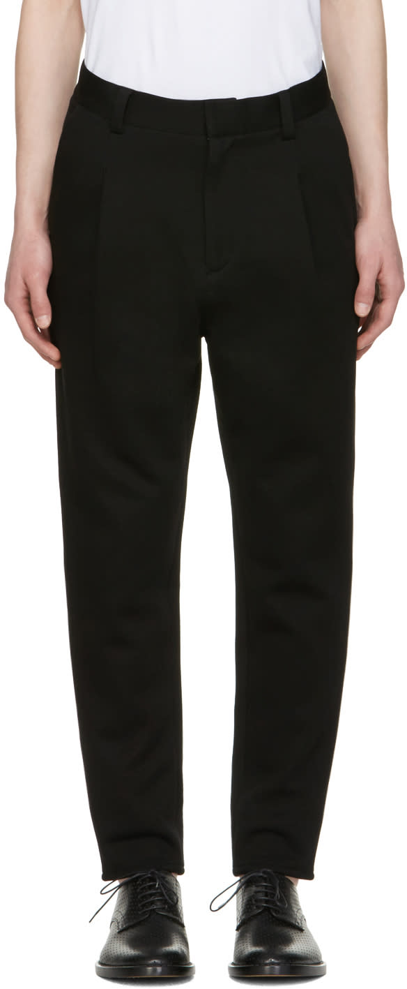 Robert Geller Black Paul Trousers