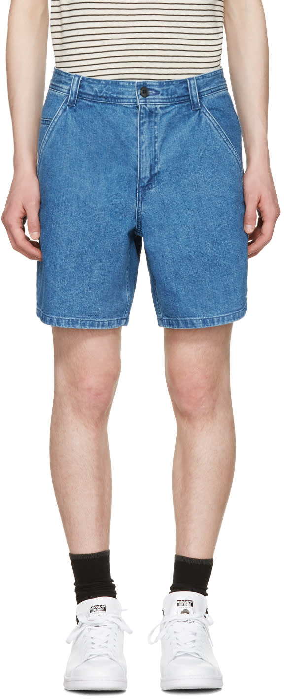 A.p.c. Indigo Alejandro Shorts