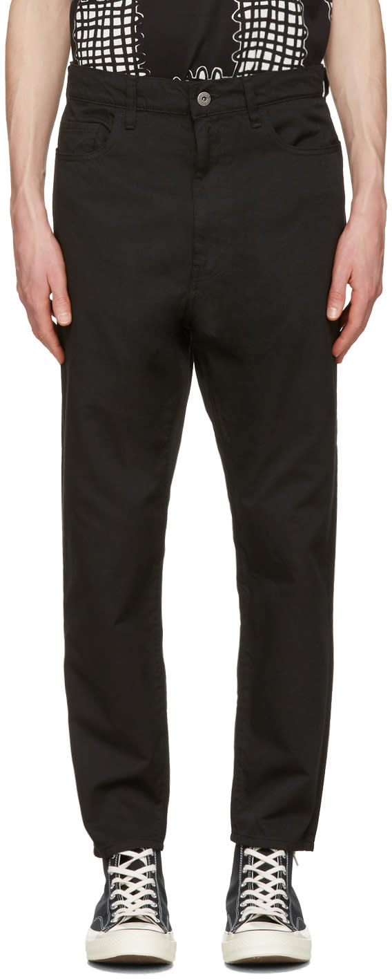 Junya Watanabe Black Stretch Jeans