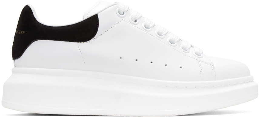 Alexander Mcqueen White Oversized Sneakers