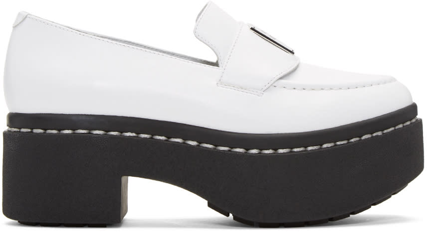 Opening Ceremony White Platform Agnees Loafers