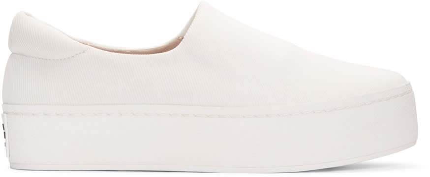 Opening Ceremony Ivory Cici Slip-on Sneakers