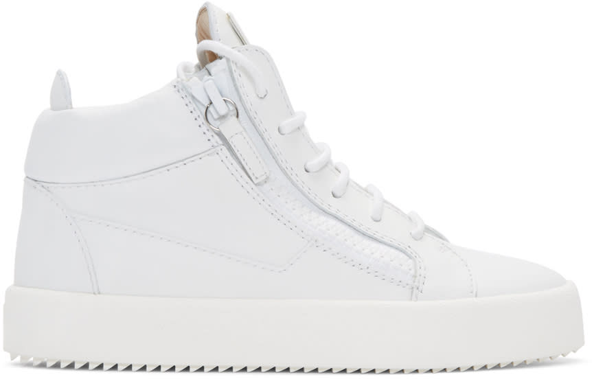 Giuseppe Zanotti White London High-top Sneakers