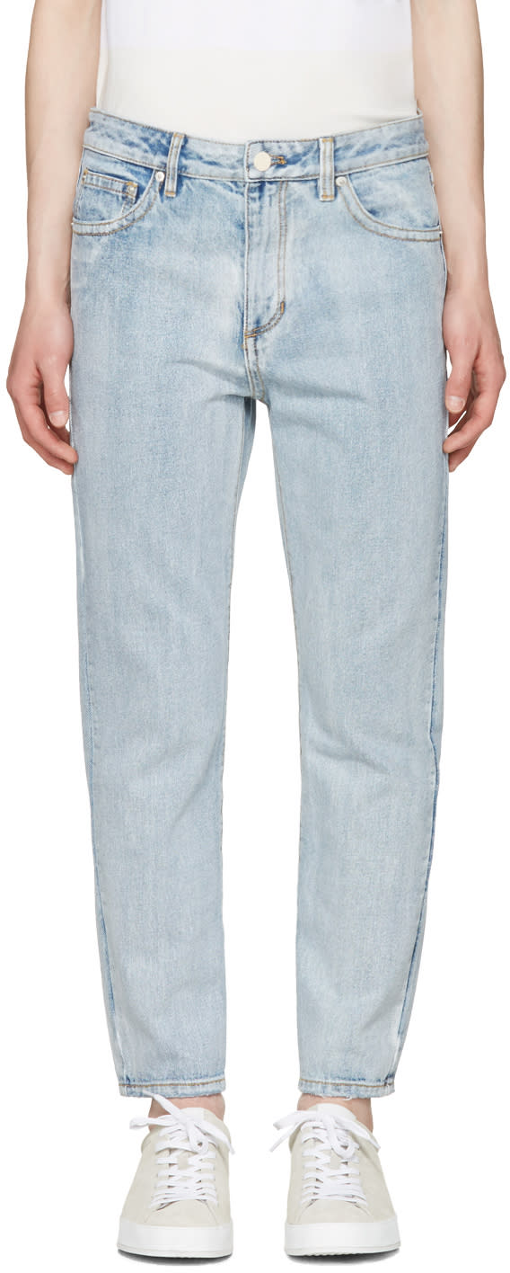 3.1 Phillip Lim Indigo Light Wash Jeans