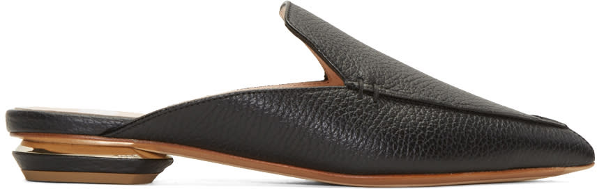 Nicholas Kirkwood Black Beya Slip-on Loafers