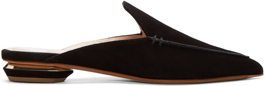 Nicholas Kirkwood Black Beya Slip-on Loafers