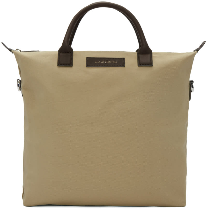 Want Les Essentiels タン キャンバス オヘア トート