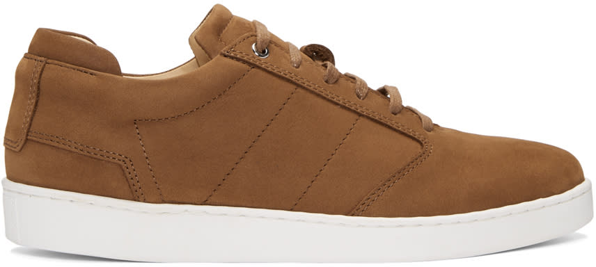 Want Les Essentiels Brown Nubuck Lennon Sneakers