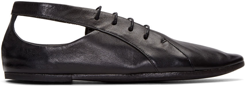 Marsell Black Coltellaccio Oxfords