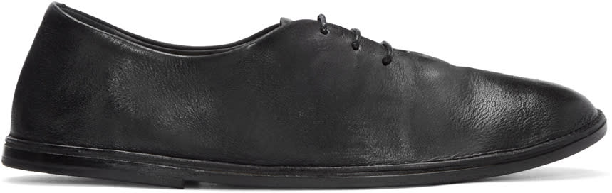 Marsell Black Strasacco Oxfords