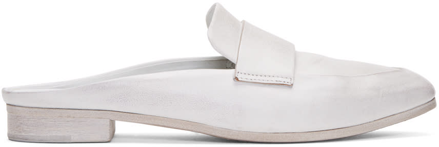 Marsell White Colteldino Loafers