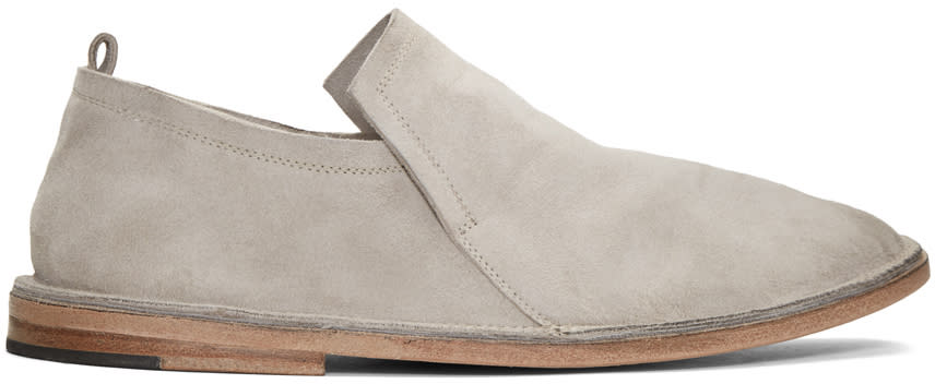 Marsell Grey Suede Tost Loafers