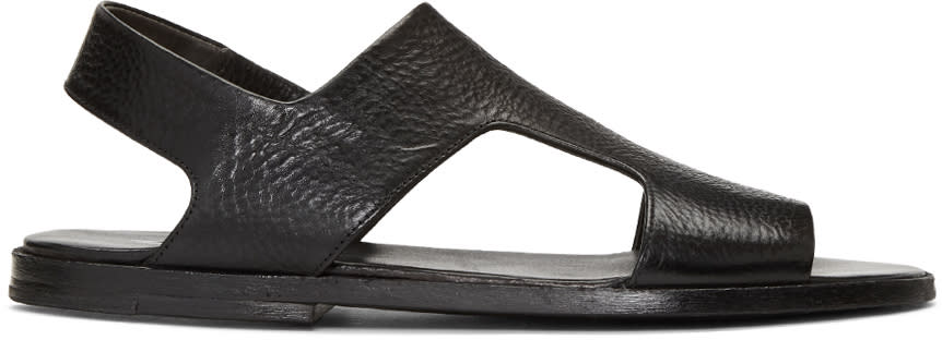 Marsell Black Tost Sandals