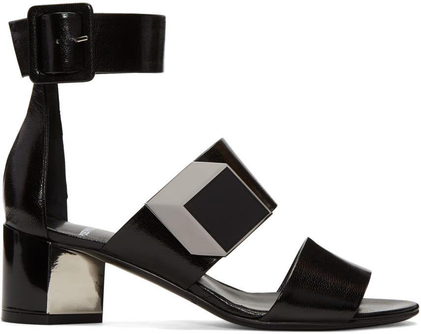 Pierre Hardy Black De Dor Illusion Sandals