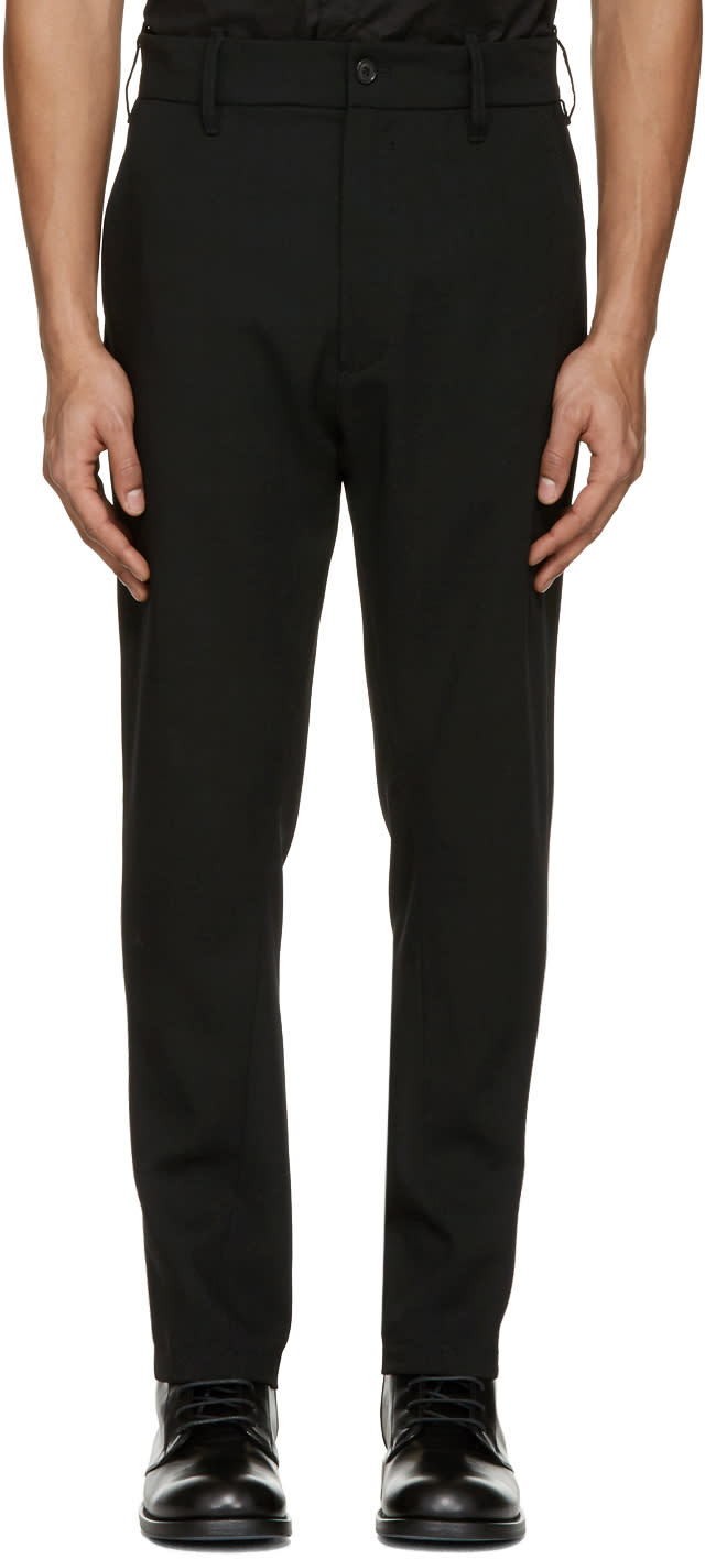 Ann Demeulemeester Black Classic Trousers